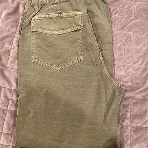 GAP Girlfriend Jogger Pants Size 2 - Moss Green
